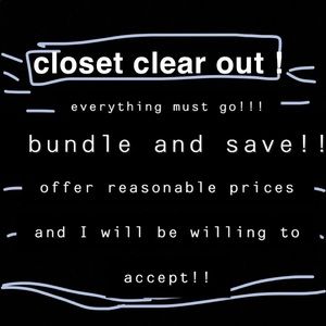 EVERYTHING MUST GO!! REASONABLE OFFERS!!